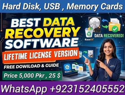 Apna Data Khud Recover Karin Data Recovery Softwares Se.