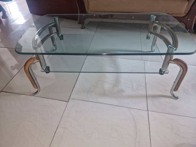 Glass table 2