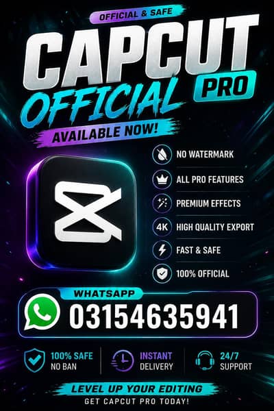 capcut pro official available