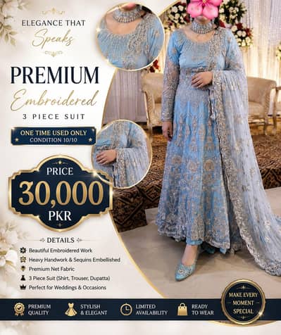 my one time used walima outfit  buying Price 50k selling price 30k