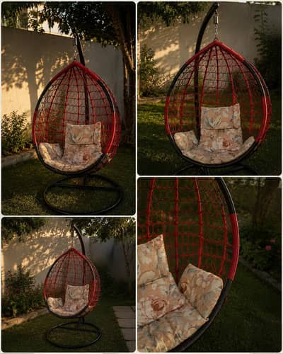 Egg shaped swing