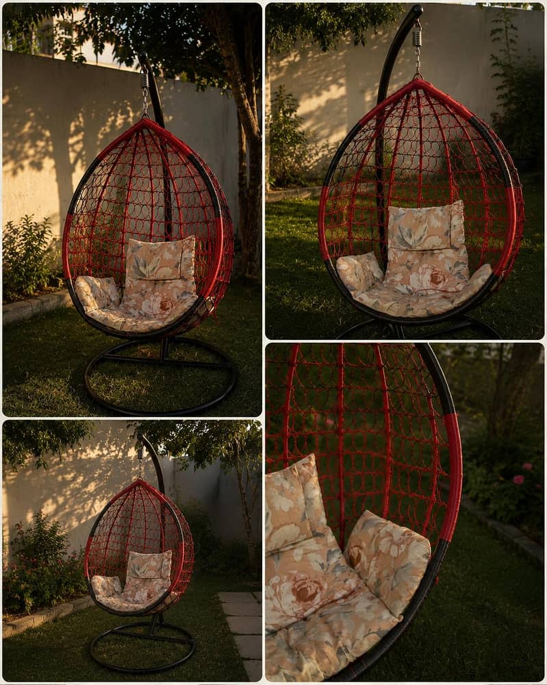 Egg shaped swing 0