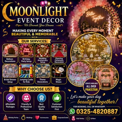 Professional Event Decor | Birthday & Wedding Decoration | Balloon De
