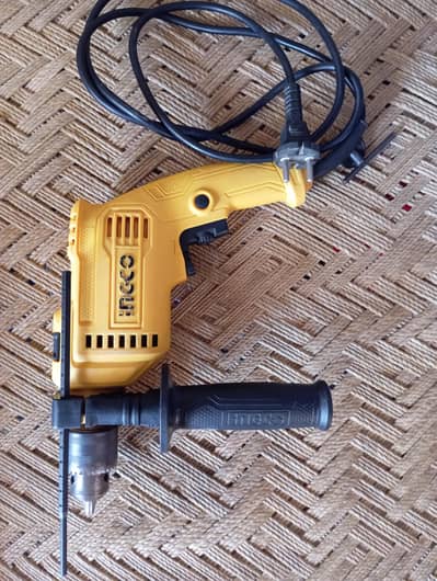 Ingco Impact Drill 680W 13 mm condition 10/10 Complete Box