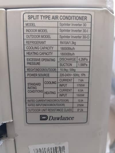 Dawlance inverter