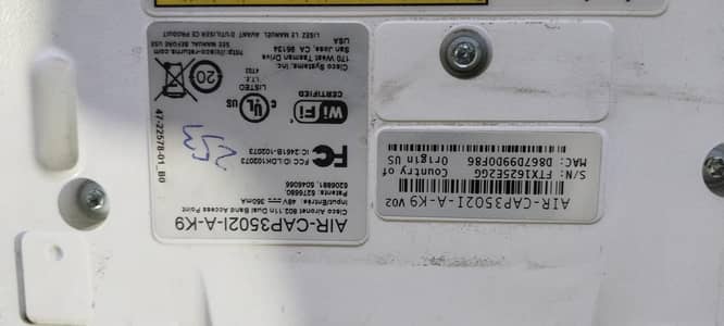 Cisco Air CAP3502I-A-K9
