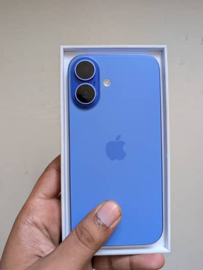 iPhone 16 128 GB  Jv - water pack - 10 By 10 - Box Pack Condition