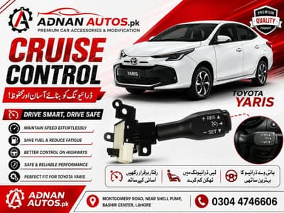Toyota yaries curise control