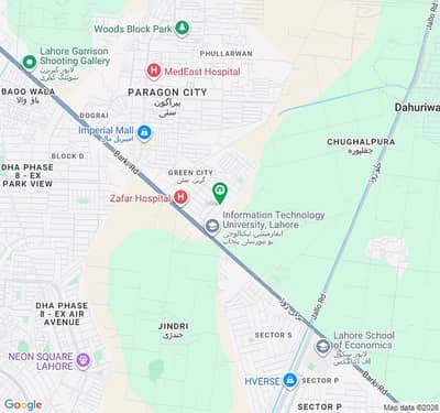 CORNER MAIN BACK 1 KANAL RESIDENTIAL PLOT AVAILABLE FOR SALE IN GREEN CITY BARKI ROAD