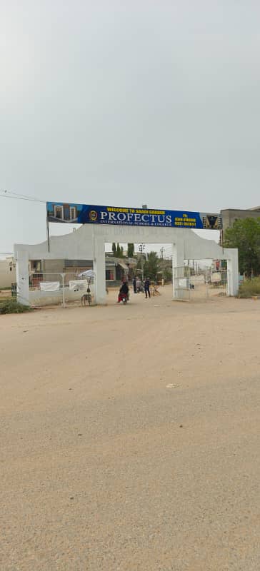 120 Sq Yard Leased Plot For Sale In SAADI GARDEN