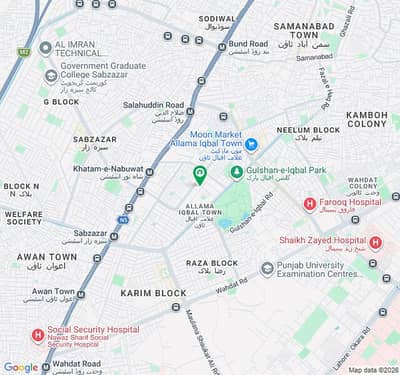 Prime Location In Allama Iqbal Town - Rachna Block House Sized 2 Kanal For sale