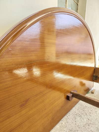 Berma Teak king size bed with side tables