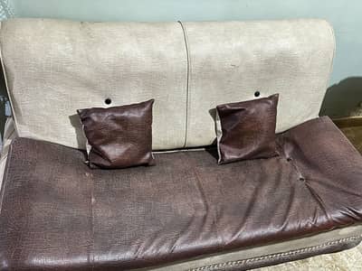 7 seater leather  sofa