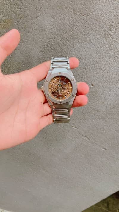 New watch with heavy weight