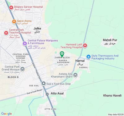 6 Marla Plot For Sale In Sunflower Block Bahria Nasheman Lahore