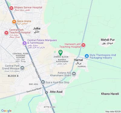 A Spacious Prime Location 8 Marla Residential Plot In Bahria Nasheman - Zinia