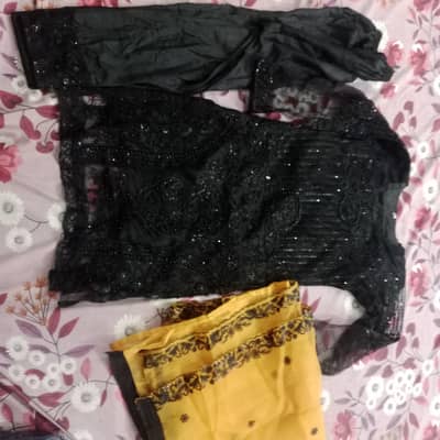 fancy black dress
