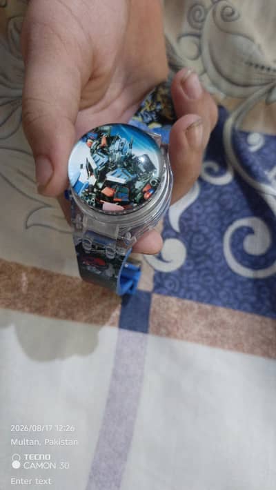 kids watch with lights