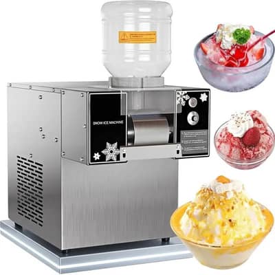 Korean Snow Flackes Ice cream Machine