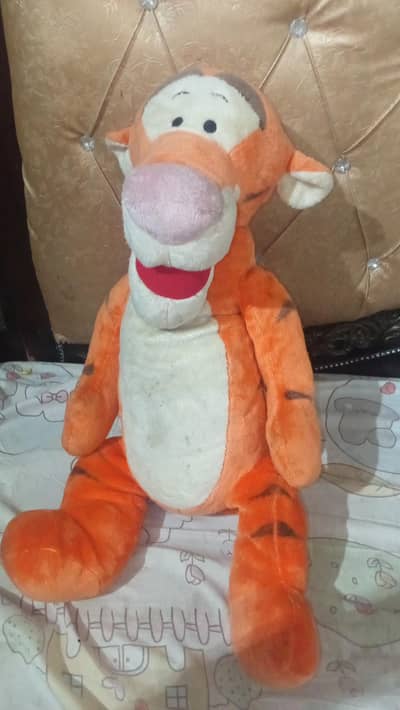 Urgent sale big Tigger stuffed toy only RS  2000
