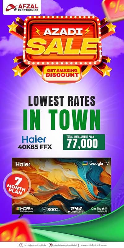 Haier Q led