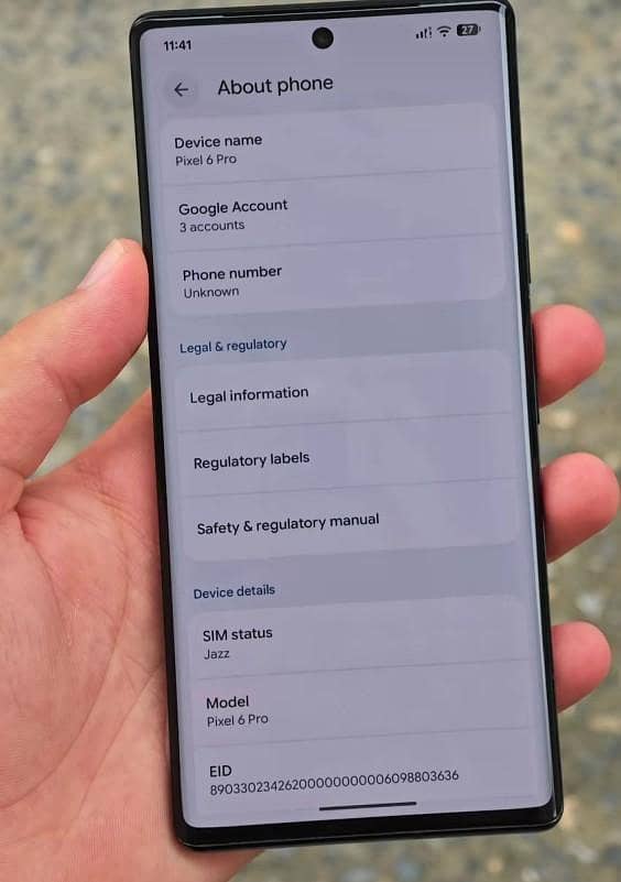 Google Pixel 6 3