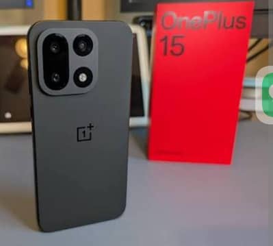 One Plus 15 , new with all accessories
