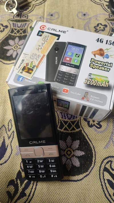 Calme 4G 150 duel sim PTA approved Rs7500