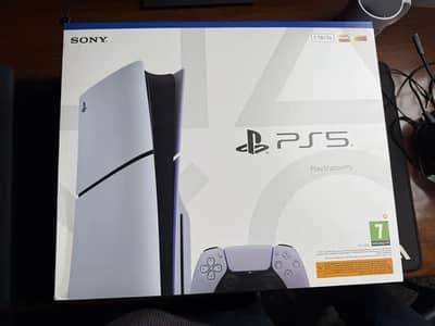Sony PlayStation 5 Slim Disc Edition 1TB Console Complete Box