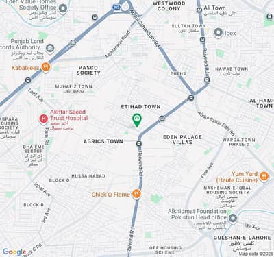 5 Marla Plot For Sale on 50 Feet Road in Etihad Town Phase 2 Lahore