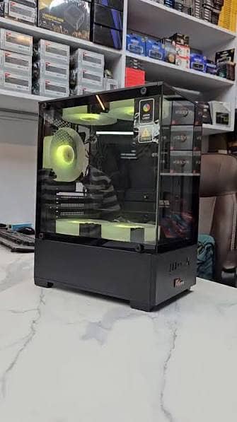 Sonic Gaming Casing H7 Black - RGB Fans & Tempered Glass