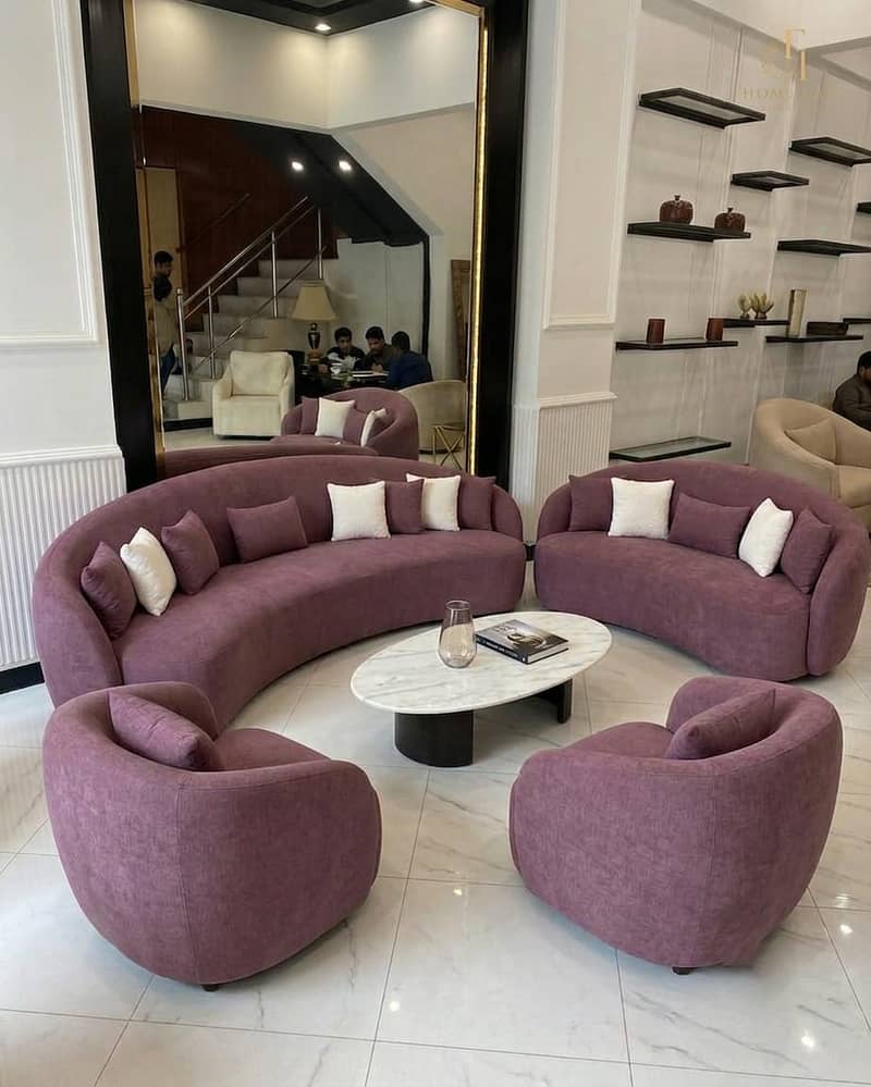 Cloud Shape Sofa/ L shape sofa/ corner sofa/ sofa set/ modern sofa set 6