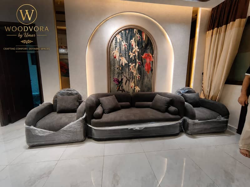 Cloud Shape Sofa/ L shape sofa/ corner sofa/ sofa set/ modern sofa set 14