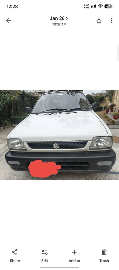 Suzuki Mehran VX 2012