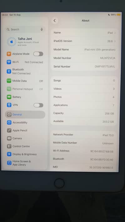 Ipad mini 5  only 1 month use