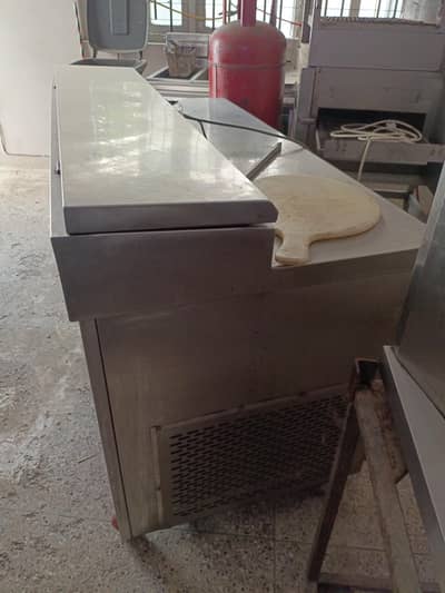 Make table, Fridge, Fryer