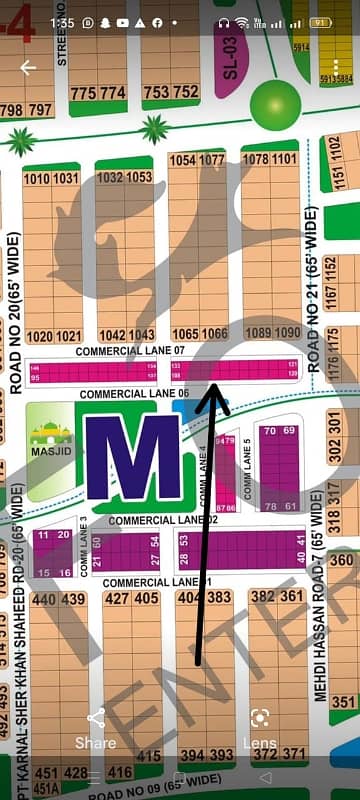 4 Marla commercial plot for sale