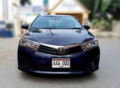 Toyota Corolla GLI 2016 automatic New key