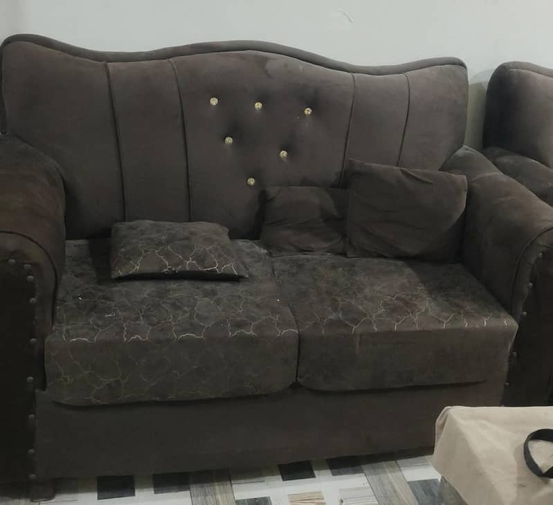 Brown Sofa Set 0