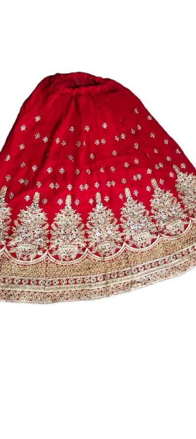 Bridal Red Lehenga Original 25000 - Only Once Used - 3 Piece