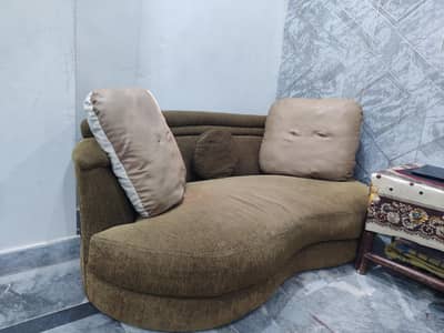 sofa set brown for TV lawn condition 10 by 8