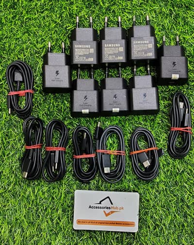 100% Original Samsung 25W Super Fast Charger Cable - Box Pulled