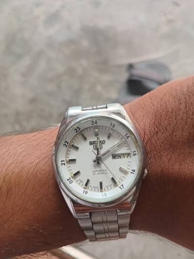 Seiko 5 automatic 21 jewels