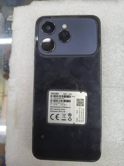Tecno spark 40 6/128 condition 10/10 box charger available ha