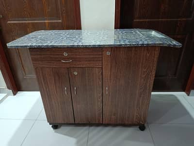 wooden iron stand for sale, good condition.