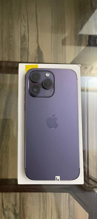 iPhone 14 Pro Max PTA approved with box