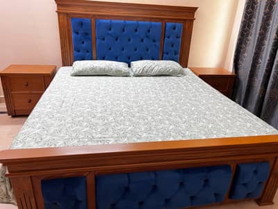 BED Set with side tables and dressing table (Without mattress)
