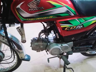 2022 model bike 1 hand use . silencer minner bend