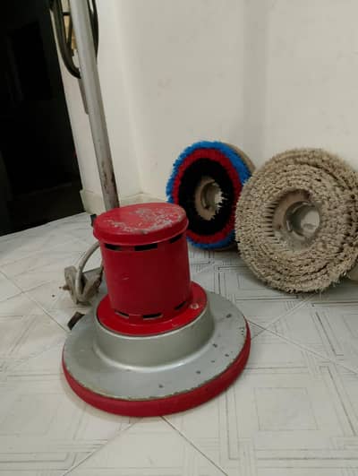 floor polish machine & vacuum