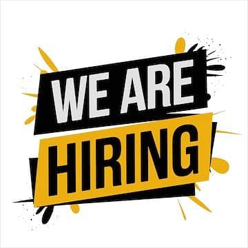 We are hiring
